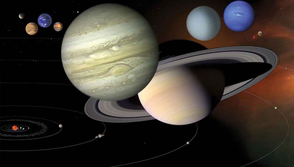 The Planets Of Our Solar
                  System